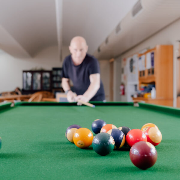 Residents at Romana love their pool competitions